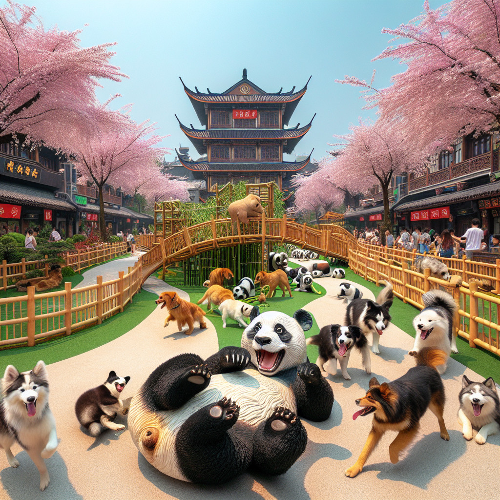 Unveiling the Charm of China Zoo Panda Dogs: A Unique Spectacle